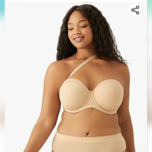 Wacoal Strapless Bra in Nude - Picture 4 of 9